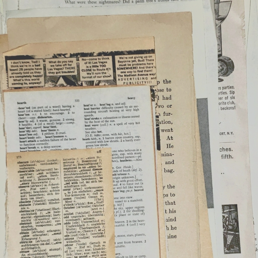 50 Vintage Book Pages